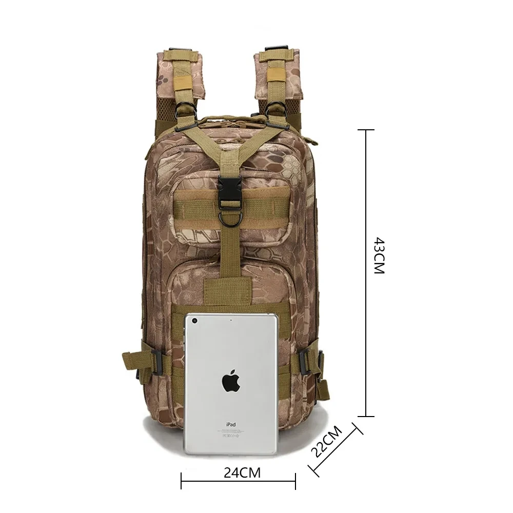 Men Outdoor Sport Camping Hunting Backpack Tactical Arm 3P Backpack Trekking Backpack Military Fishing Hunting Military Rucksack