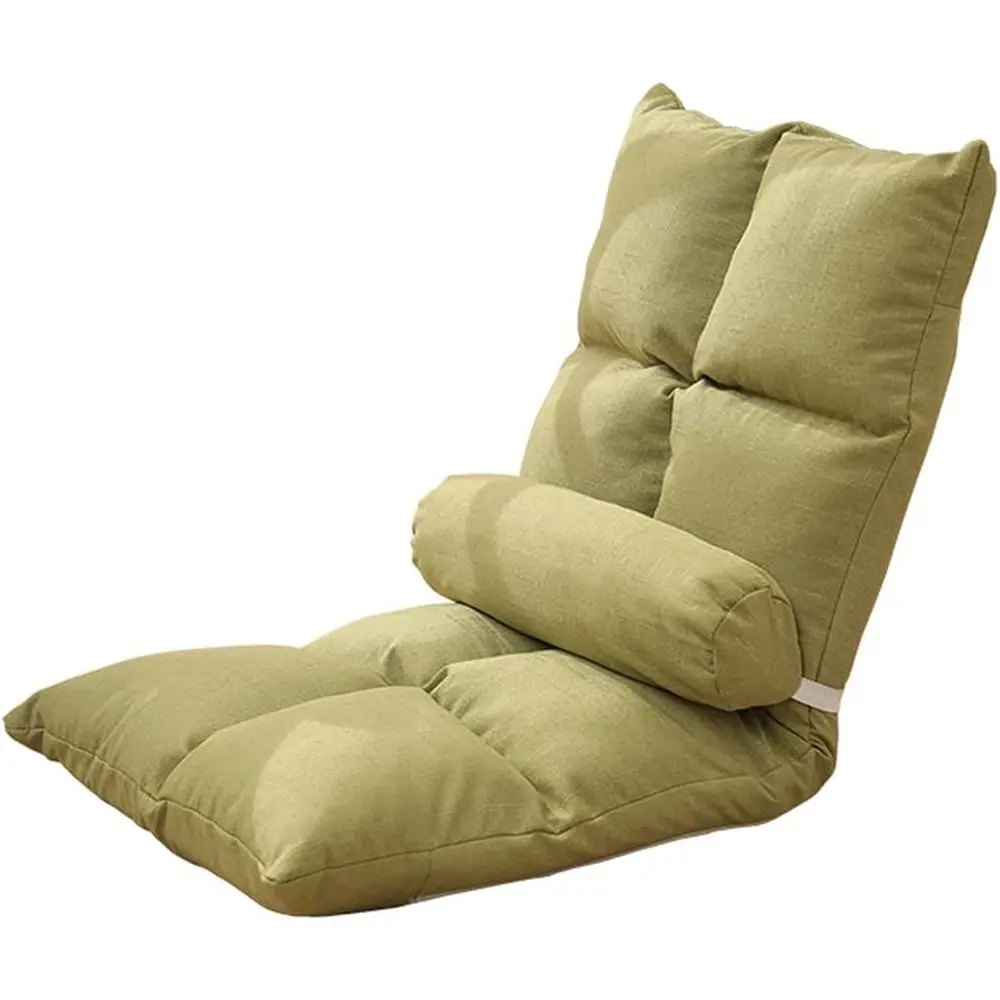 

Indoor-Outdoor Bean Bag Chair with Adjustable Backrest, Thick Seat, 110x52cm, Green