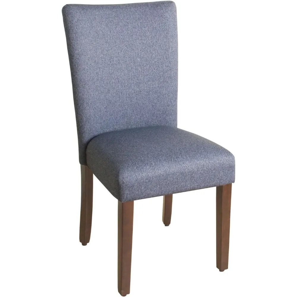 

Parsons Classic Upholstered Accent Dining Chair, Single Pack, Blue
