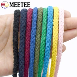 20Meter 7mm Cotton Cord High Tenacity Twisted Cottons Rope DIY Craft Woven String Home Textile Crafts Family Decor