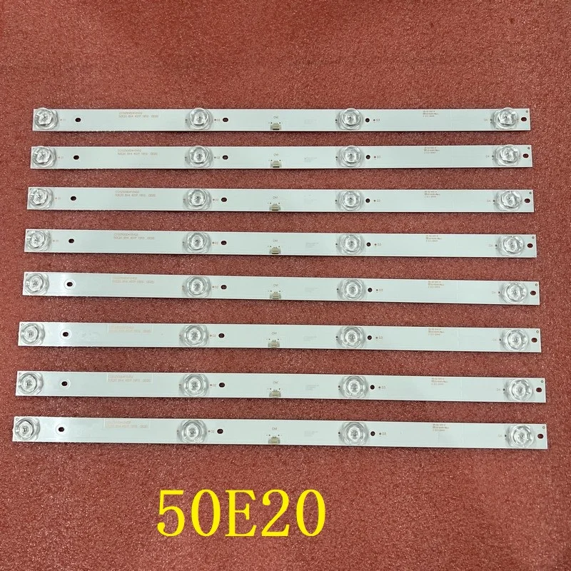 8pcs/lot LED Backlight bar For U50E9000Q TI5011DLEDDS SW-LED50U3011BS2S 50UDY151X MS-L2006 CC02500D410V02 CC02500D410V07 50E20