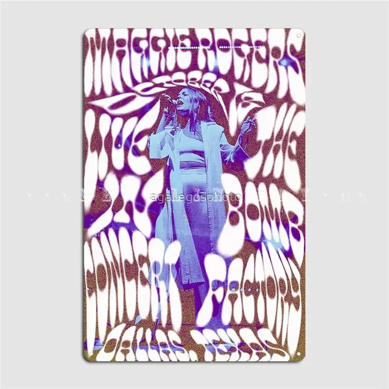 Maggie Rogers Poster Metal Plaque Cinema Kitchen Home Classic Wall Decor Tin Sign Posters
