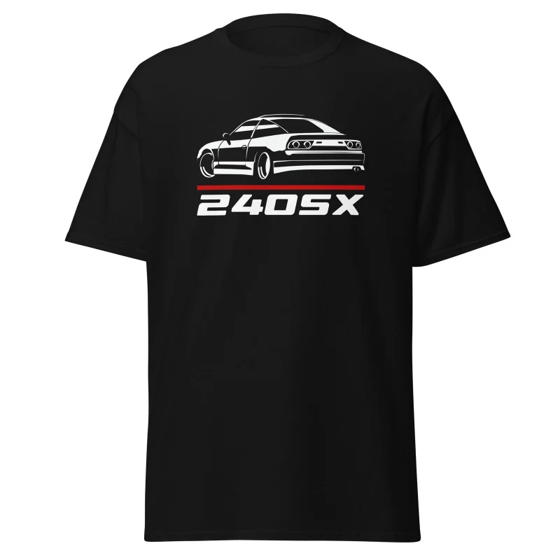 

2025 Men summer T Shirt Casual T-shirt 240SX Car Enthusiast T-shirt Summer 100% Cotton Cool Tee S-3XL