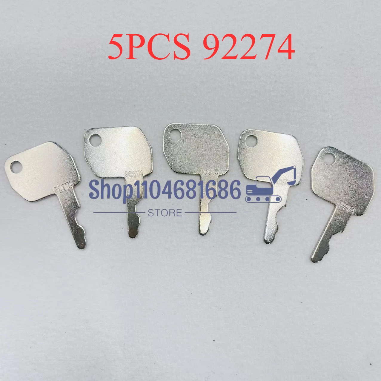 

5 шт. 92274 86502903 Ключ зажигания для экскаватора и трактора Lucas Ford New Holland Case