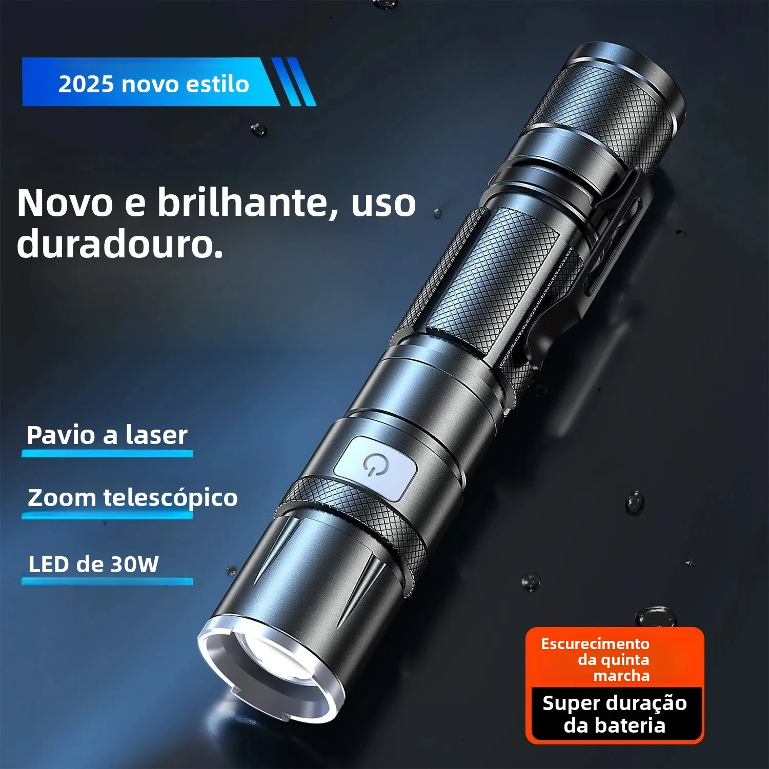 Portátil lanterna led telescópica zoom mini tocha recarregável super brilhante handlights ao ar livre à prova dwaterproof água lâmpada de pesca