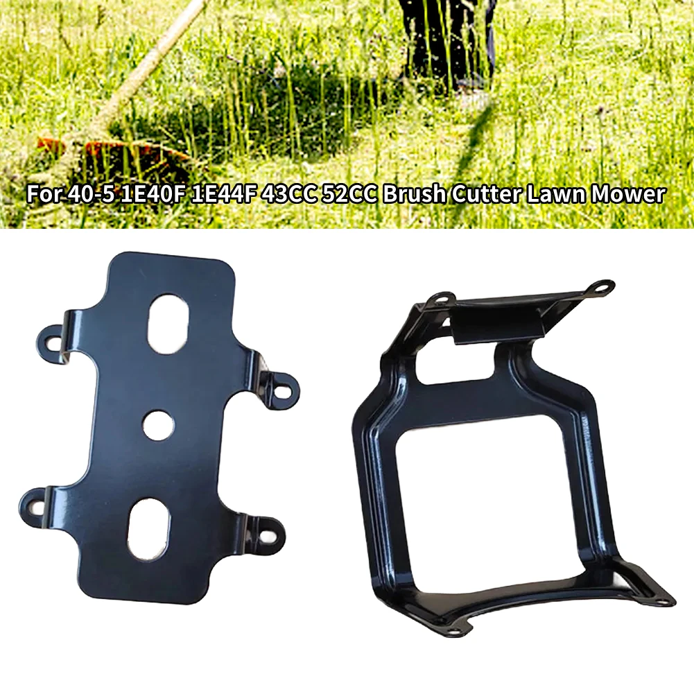 Kraftstofftankhalter Ständer Freischneider Kraftstofftankhalter Ständer für 40-5 1E40F 1E44F 43CC 52CC Rasenmäherhalterung Unterstützung Schwarz