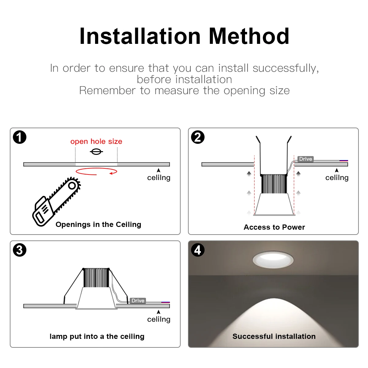 AC85-265V żarówka COB punktowa led, LED typu Downlight, aluminiowa lampa sufitowa, dekoracja kuchenna