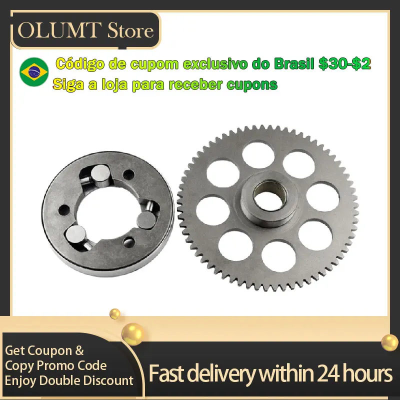 Kit assy de engrenagem de embreagem de partida unidirecional para motocicleta, para yamaha xv400 virago xv500 virago xv535 virago xv 400 xv 500 xv 535