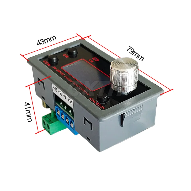 SMC02 SMC01 Stepper Motor Driver And Controller Reverse Pulse Speed Control Board Programmable PLC Serial Communication