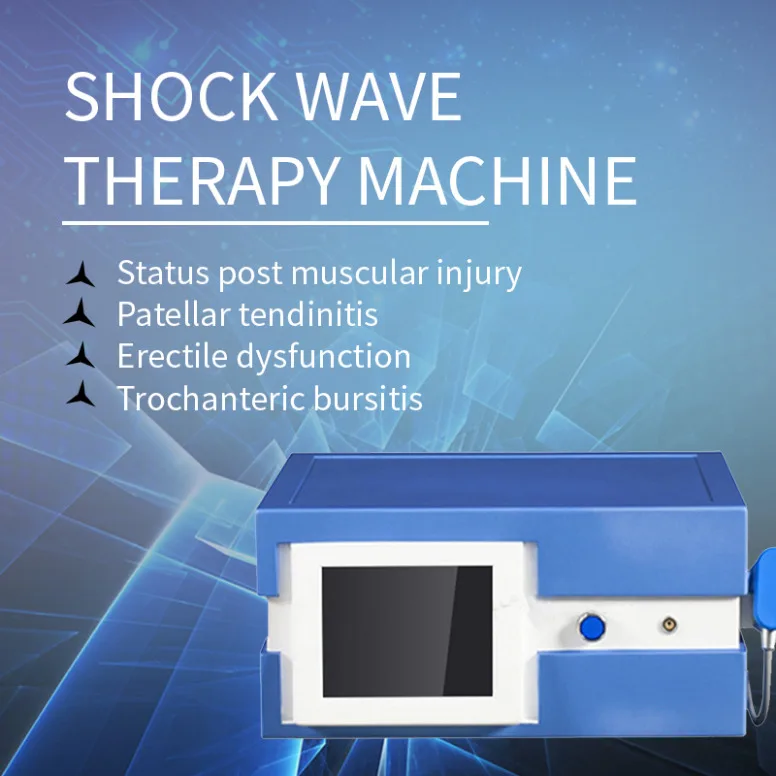 8 Bar Unlimited Shots Shock Wave Machine Therapy Extracorporeal Equipment Ed Sexual Erectile Dysfunction