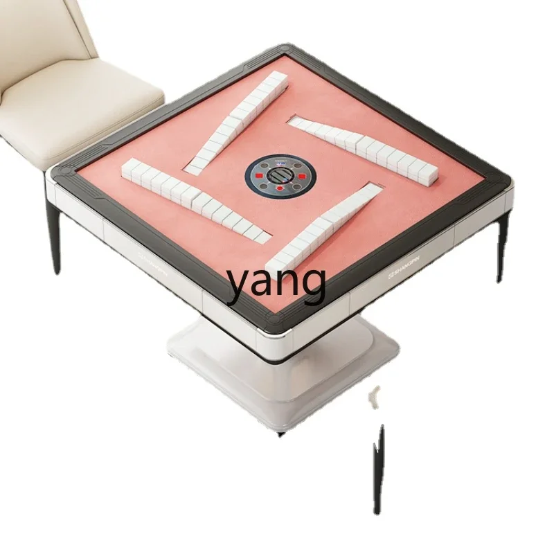 Yhl Roller Coaster Mahjong Machine Full-Automatic Heating Electric Mahjong Table Household Card-Free Machine Hemp