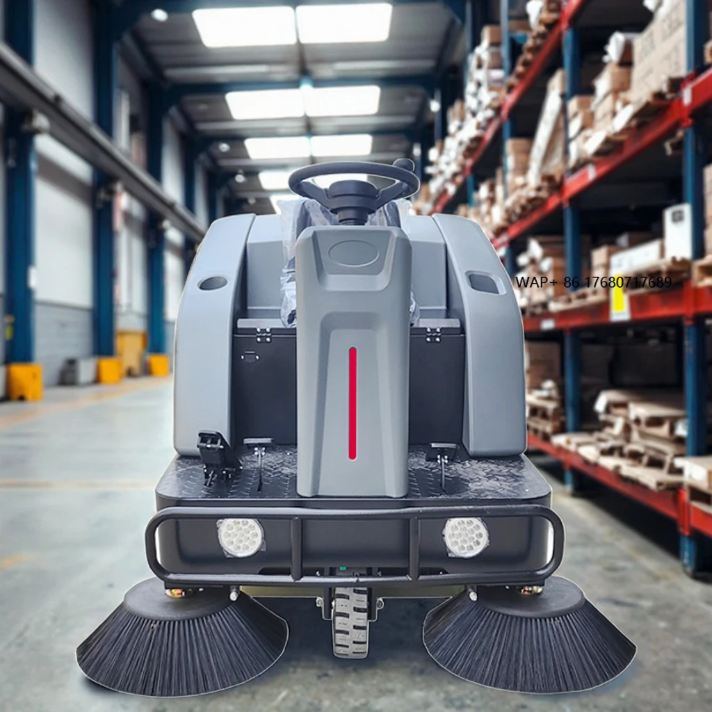 Factory Direct Selling Ride on Floor Sweeper Electric Road Sweeper Machine