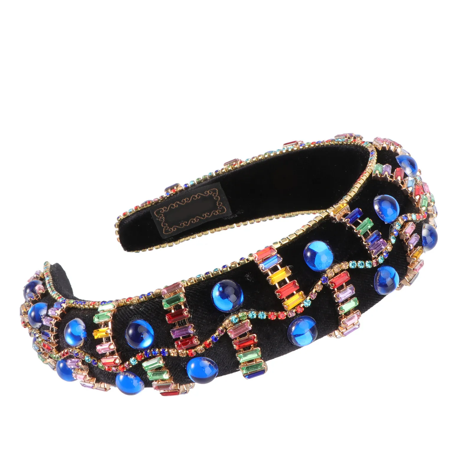 1Pcs Court Style Hair Hoop for Women Girls Breathable Fashion Headband Face Washing Makeup Spa Workout Photo Prop