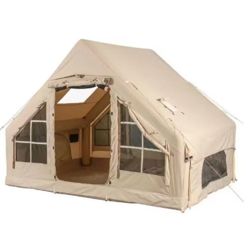 

Family-style outdoor camping quick-opening inflatable tent, travel portable Oxford cloth inflatable tent, camping tent