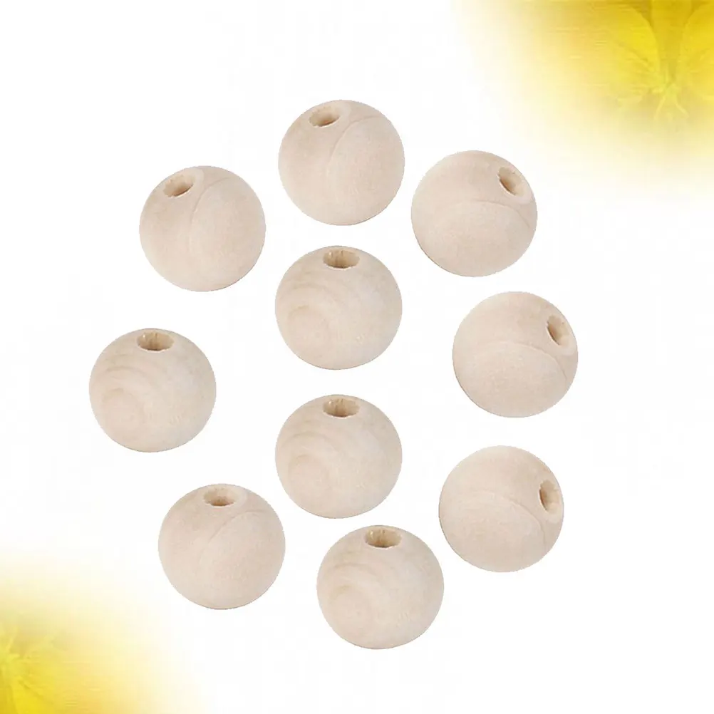 

Number Wooden Beads Sparse Jewelry Beaded Necklaces Charms for Making Crafts Bracelets