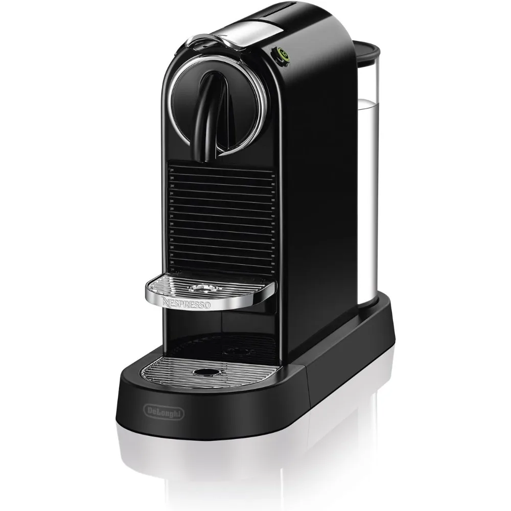 Nespresso CitiZ Coffee and Espresso Machine by De'Longhi with Milk Frother, Black, 9.3 x 14.6 x 10.9 inches