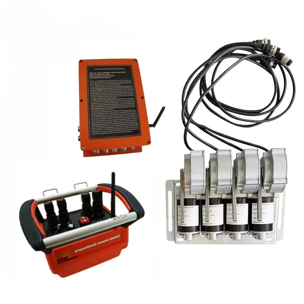 Wireless Remote Control for Hydraulic Lifts, Truck Manipulator & Excavator Crane