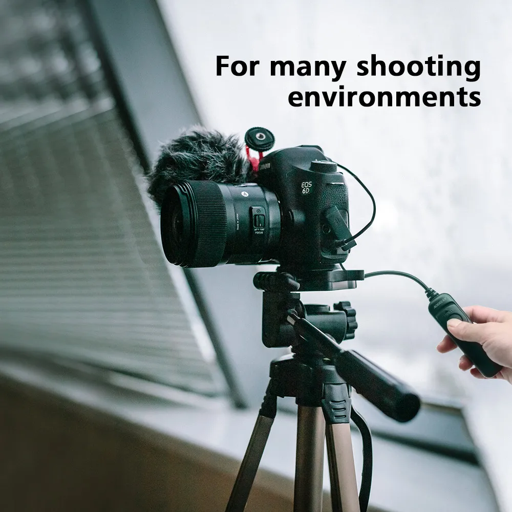 AODELAN RS-N12 مفتاح التحكم عن بعد السلكي للكاميرات المختارة Z5II، Z50II؛ مع موصل عن بعد نيكون 3.5 ملم، استبدل نيكون MC-DC3