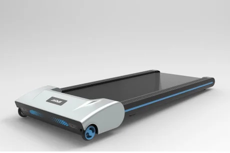 Portable Smart Foldable Electric Treadmill LED Screen Home Fitness Walking Pad Remote Control Running Machine Heart Rate Test