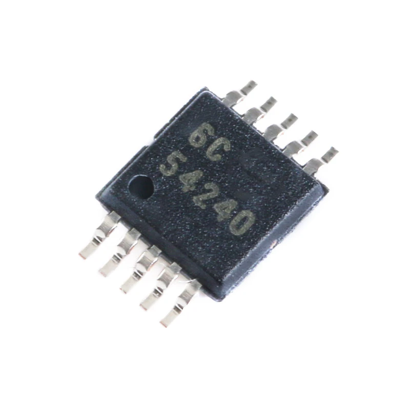 Original genuine TPS 54240 DGQR MSOP-10 42V2.5A DC/DC buck converter chip.