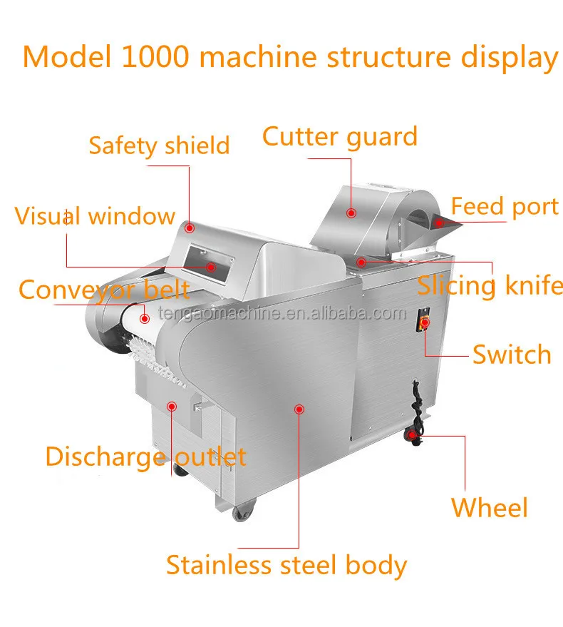 Vegetable Leaf Cutter/ Multifunctional Electric Vegetable Stuffing Slicer Cutter / Vegetable Cube Cutter