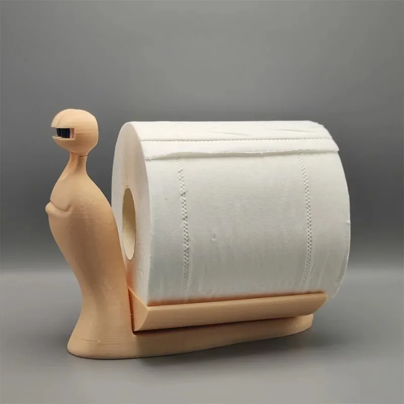 Cute Snail Dog Shape Toilet Tissue Rack Free Standing Storage Roll Paper Holder Animal Shape Decorative Toilet Paper Rack image 4