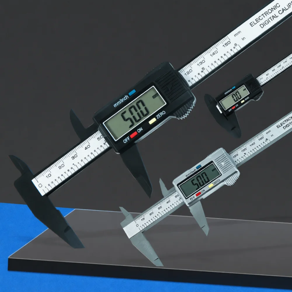 High Precision Digital Caliper 0 150mm Vernier Ruler Plastic Electronic Tool For Jewelry Craft Hobby Precise Measure