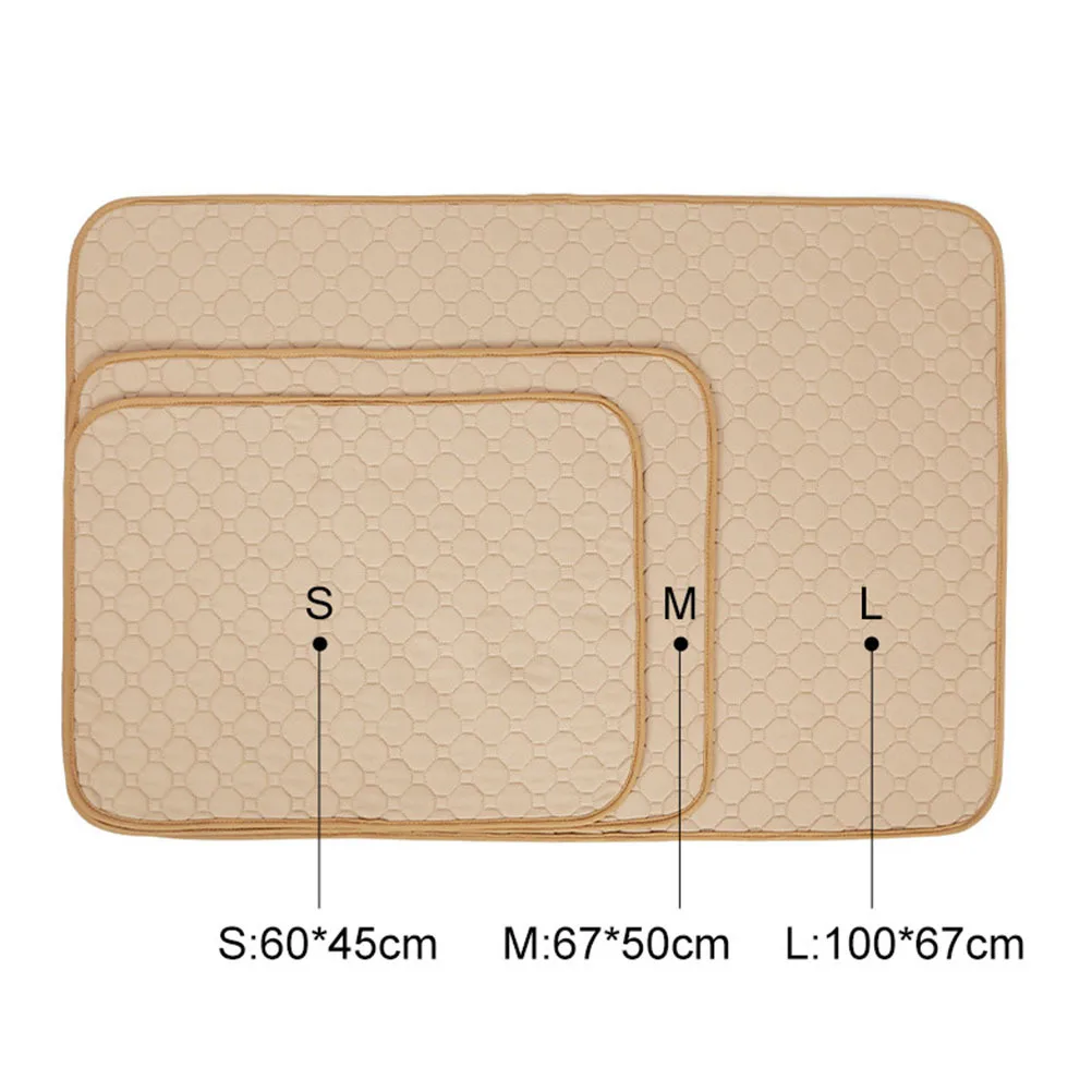 

1Pcs Pet Pee Pads Quick Wicking Absorption Mat Reusable Waterproof Dog Training Pad Soft Comfortable for Indoor Pet Use