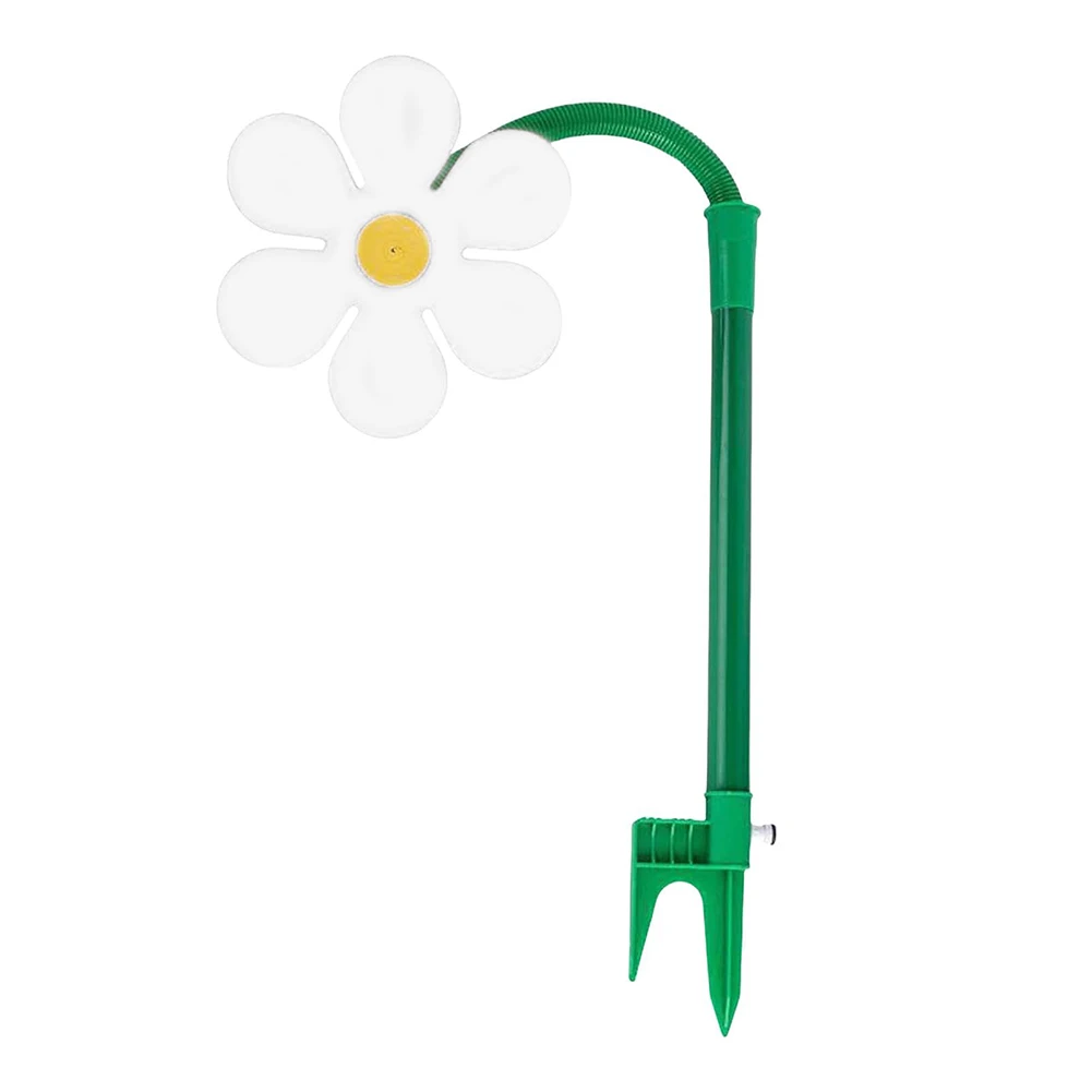 Sunflower-shaped Sprinkler With Rotating Nozzle Outdoor Sprinkler Lawn Garden Auto Rotating Watering Sprinkler Supplies