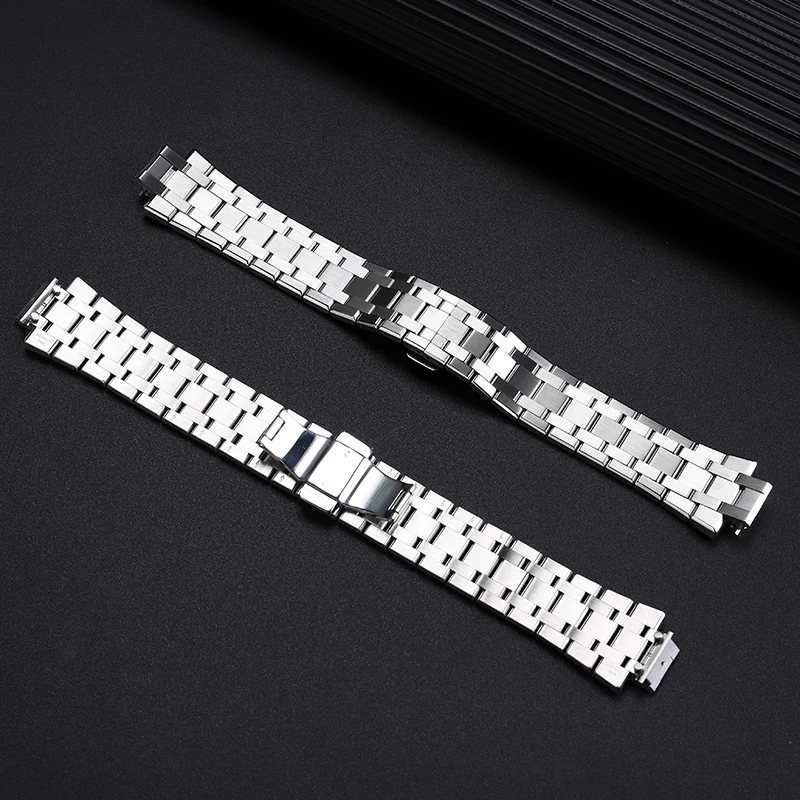 High Quality Precision Steel Watch Strap For Maurice Lacroix AIKON AI6008 AI6058 AI6007 AI1108 Watchband Quick Release Interface