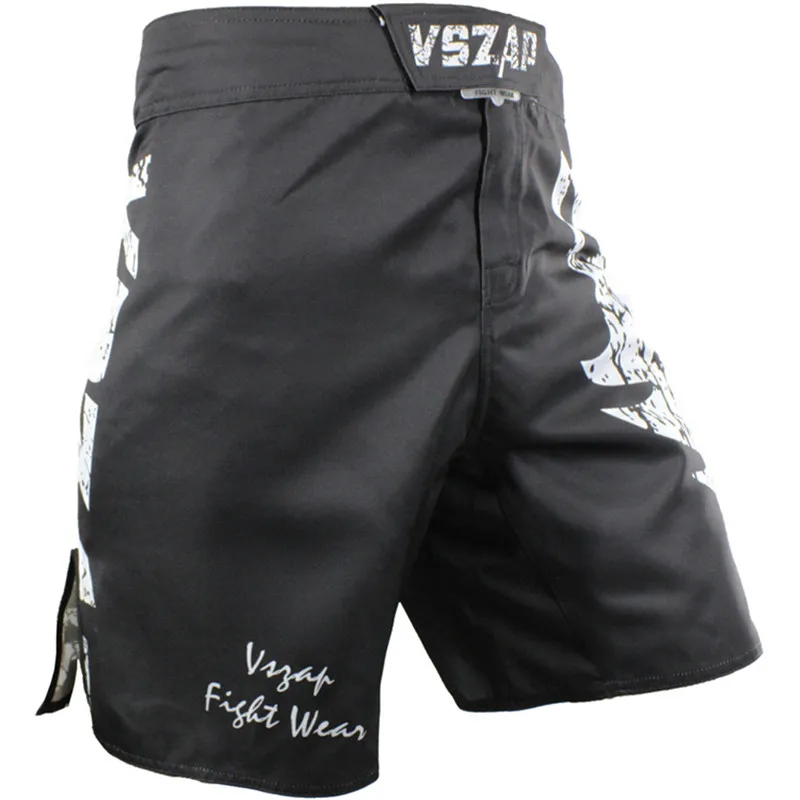 VSZAP-Muay Thai Explosion Fighting Wolf Shorts for Men, Durable Fabrics, Elastic Crotch, Mma Shorts