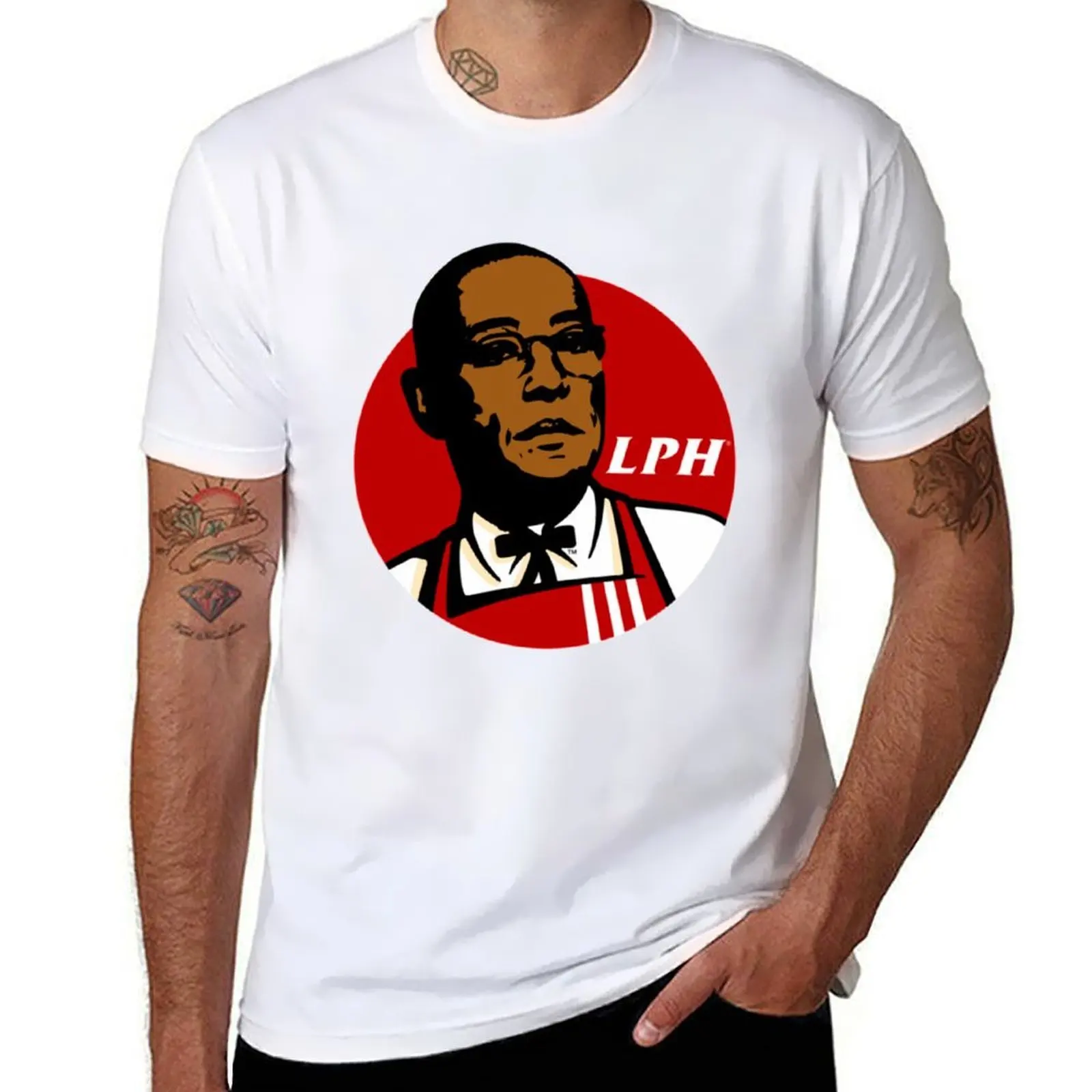 

Los Pollos Hermanos T-Shirt man graphic t shirt t shirts with prints T-Shirt