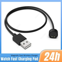 Mini Magnetic Watch Wireless Charger for Xiaomi Mi Band 3 4 5 6 7 8 USB Charging Cable Wire for Smart Bracelet Portable Chargers