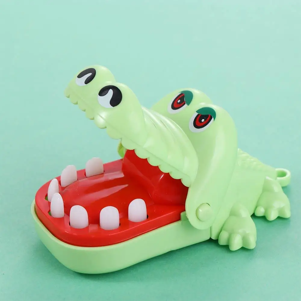 Jouets de dentiste alligator pour enfants, mini main mordante, bouche de crocodile, jouets gags, jeu de doigt de morsure, jeux de famille, nouveauté