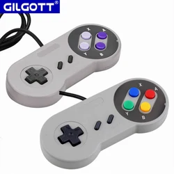 2PCS/Set 1.4M Wired USB Game Controller PC Gamepad Retro Gaming Joysticks Joypad for Nintendo SNES Games Raspberry Pi