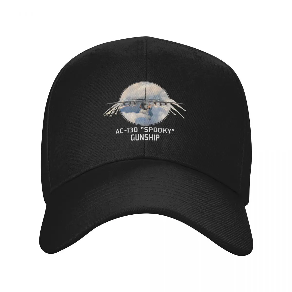

AC 130 Spooky Gunship Baseball Cap Golf Military Tactical Cap Snap Back Hat funny hat Men Caps Women's