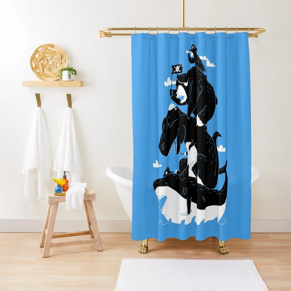 

Best Pirates Shower Curtain Luxury Bathroom Shower Bathroom Decor Anime Shower Waterproof And Anti-Mold Curtain