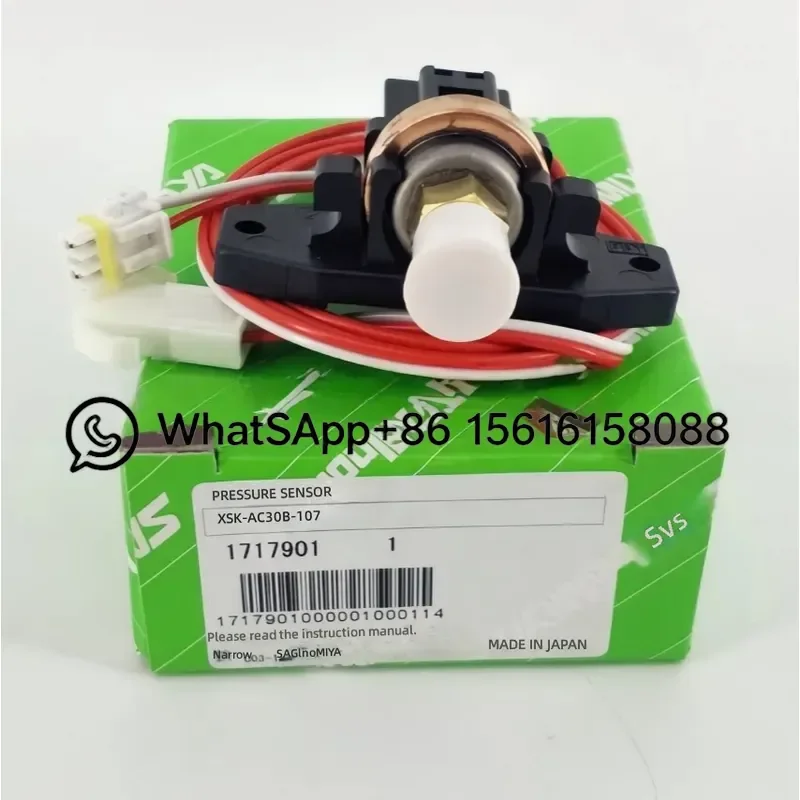 Japan Norimiya Pressure Sensor XSK-AC30B-107 AC20B-107 AC10B-107 Industrial Transducer High Precision Air Gas Liquid Detector
