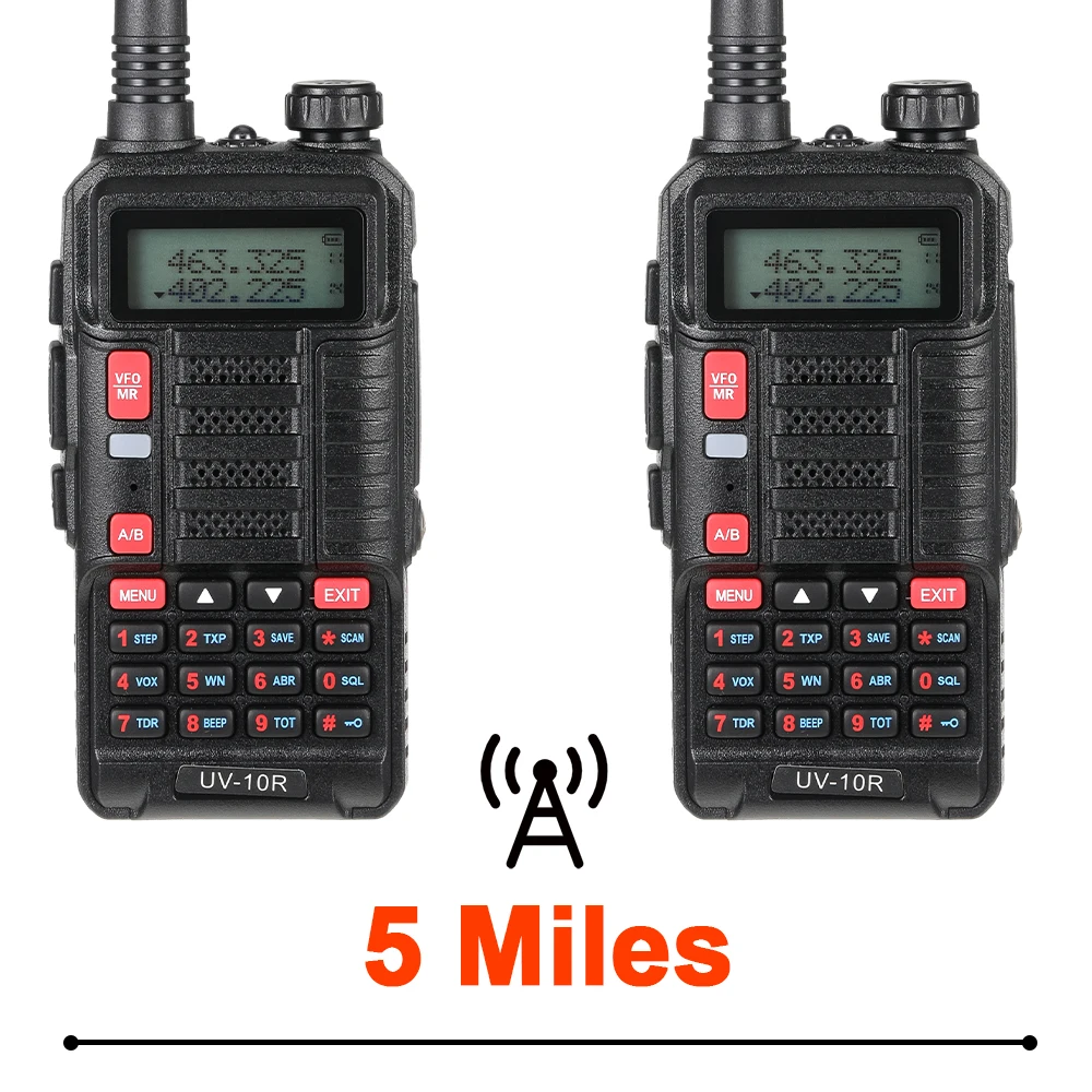 Long Battery Life And Reliable Performance BF Walkie Talkie Convenient Professional Walkie Talkie