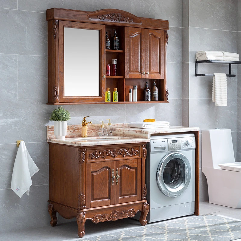 

Sink basin combination red oak face cabinet significant other bathroom washstand