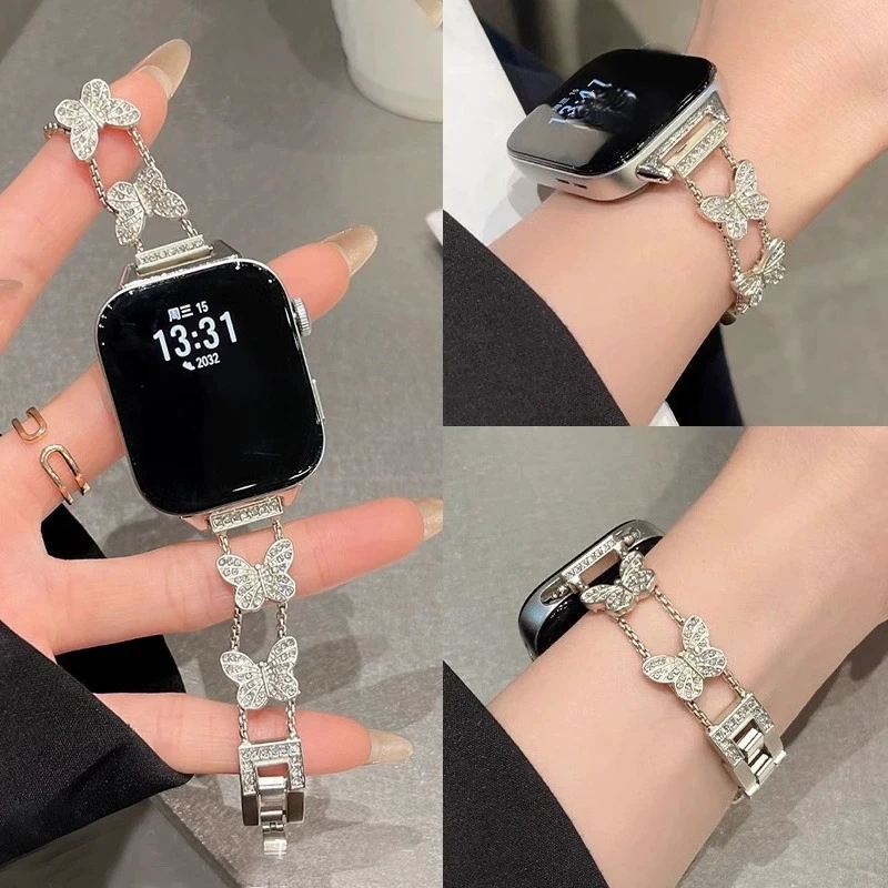 

Metal Strap For Xiaomi band 9 Pro Smartwatch Sport Watchband For Redmi watch 5/4 Stainless steel Correa Bracelet Woman Wristband