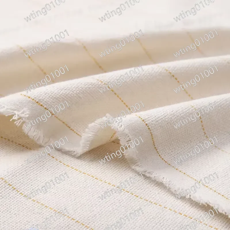 Primary Tufted Cloth DIY Monk Cloth Embroidery Needlework with Marked Lines for Rug Tufting Guns Needle Accessory