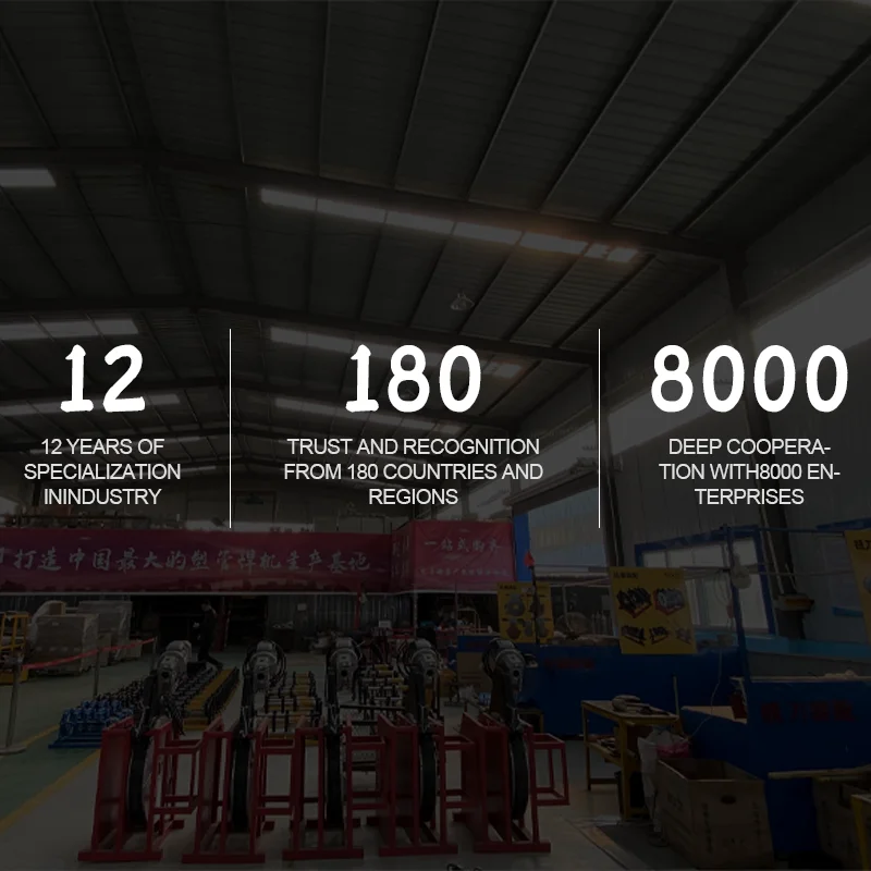 HotBADA SHBDSY-200-4  Hot Manual Polyethylene Pipe Welding Machine 63 200mm Welding Machine Manual