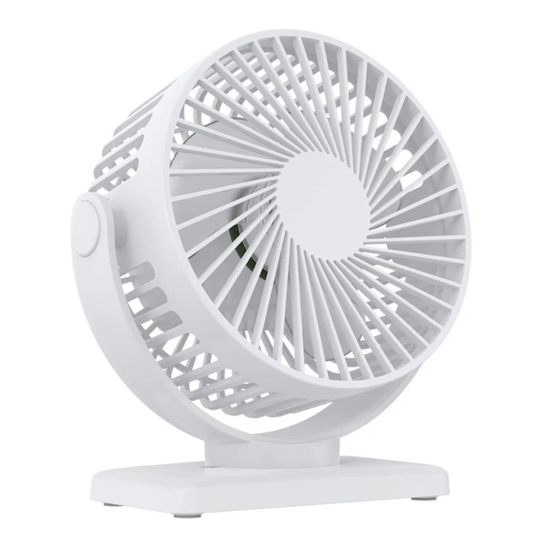 Automotive Shockproof 36dB Quiet Cooling Fan With 2A Charging Port 12000mAh Capacity For Small Cabins And Travel Trailers