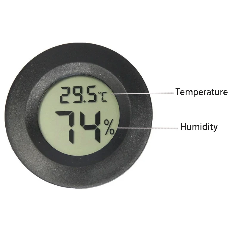Mini Thermometer Hygrometer with LCD Electronic Digital Monitor Bath Indoor Thermo-hygrometer Smart Temperature Humidity Sensor