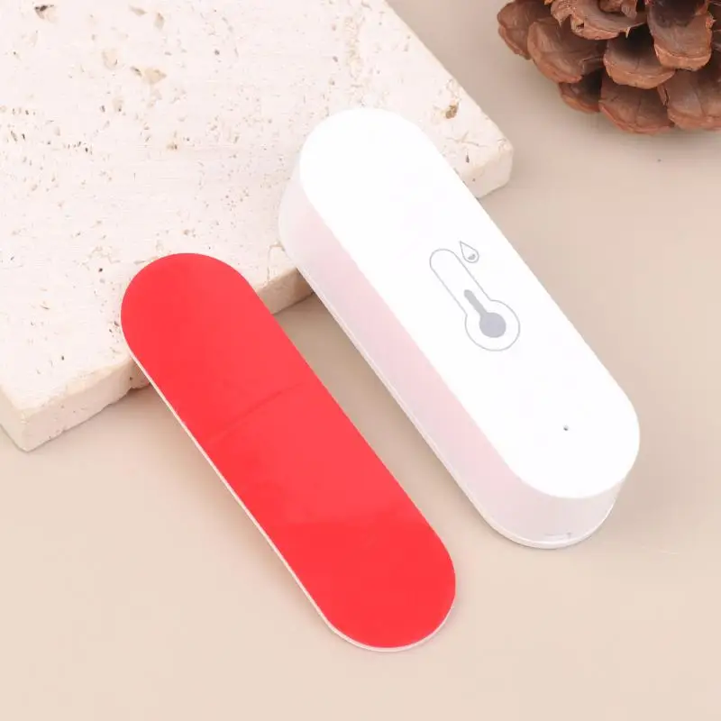 Indoor For WiFi Temperature And Humidity Sensor Compatible For Cozylife App Hygrometer Thermometer With ±1°C And ±5% RH Accuracy