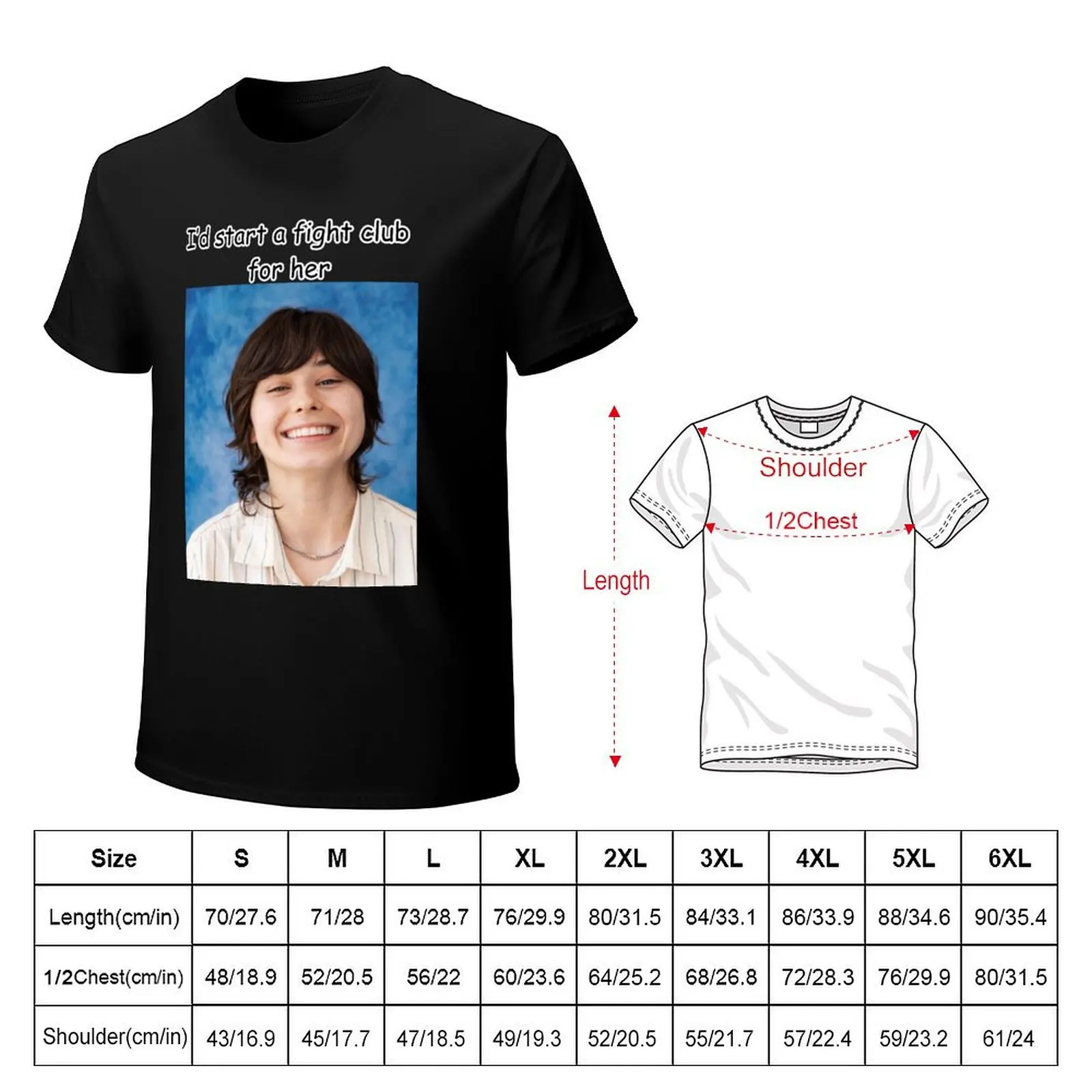 Hazel Bottoms Movie T-Shirt Basic Tee Shirt for Everyday Outfit