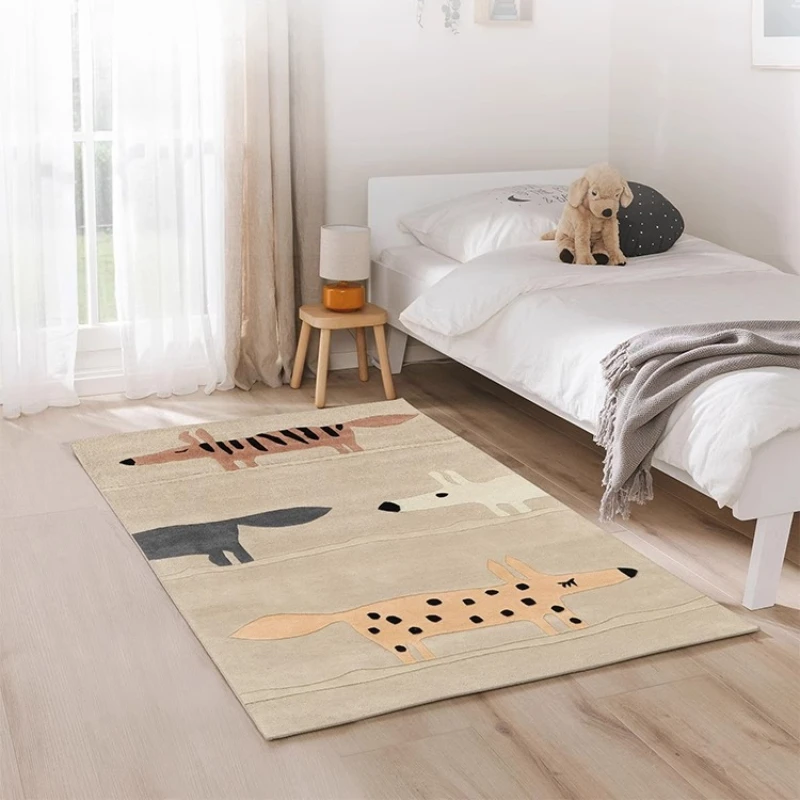 

Cartoon Style Carpets for Living Room Large Area Bedroom Decor CarpetChildren Floor Mat Cloakroom Rug