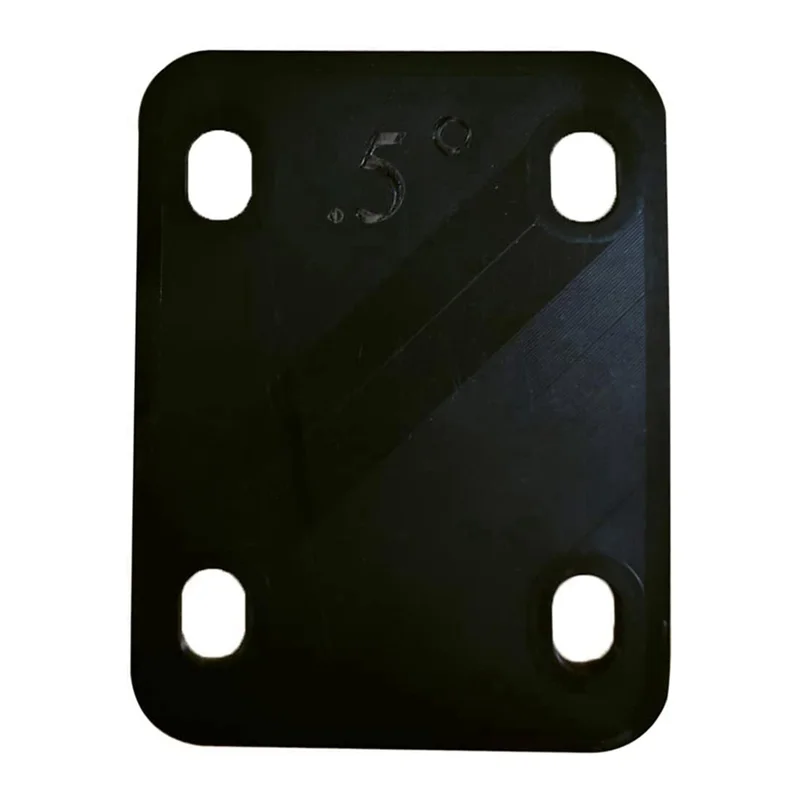 Prácticos cuñas para mástil de guitarra, 3 piezas, 0,25 ° , 0.5 ° y 1 ° Junta de grado para reparación de cuello atornillado de guitarra y bajo