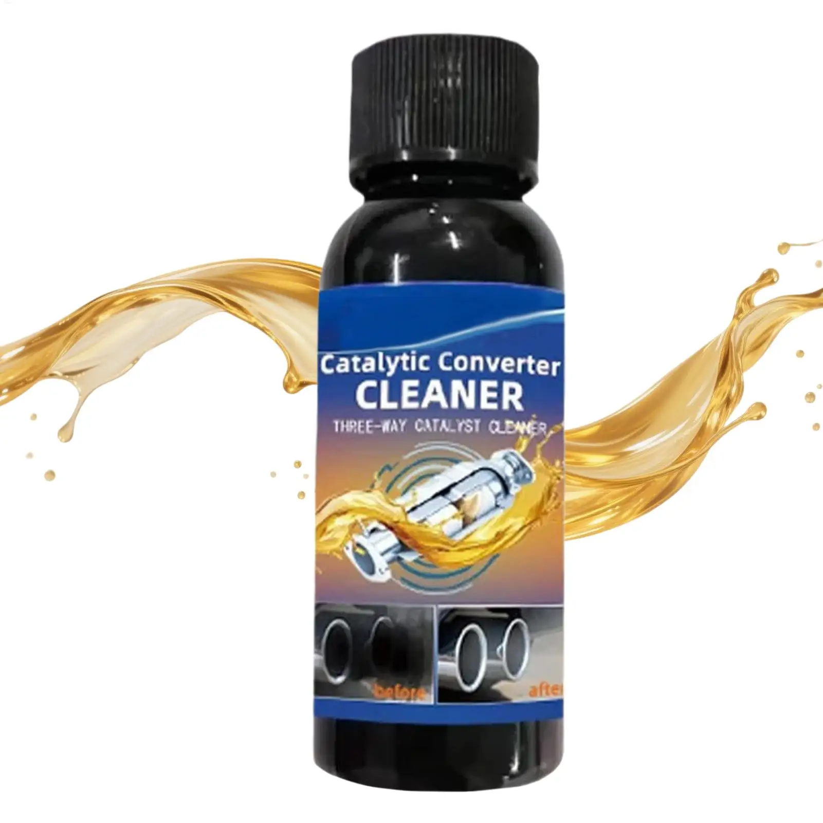 

Catalytic Cleaner Carbon Catalytic Converter Cleaner Engine Protection Agent for SUV Car Sedan Truck Pickup Commercial Vehicle